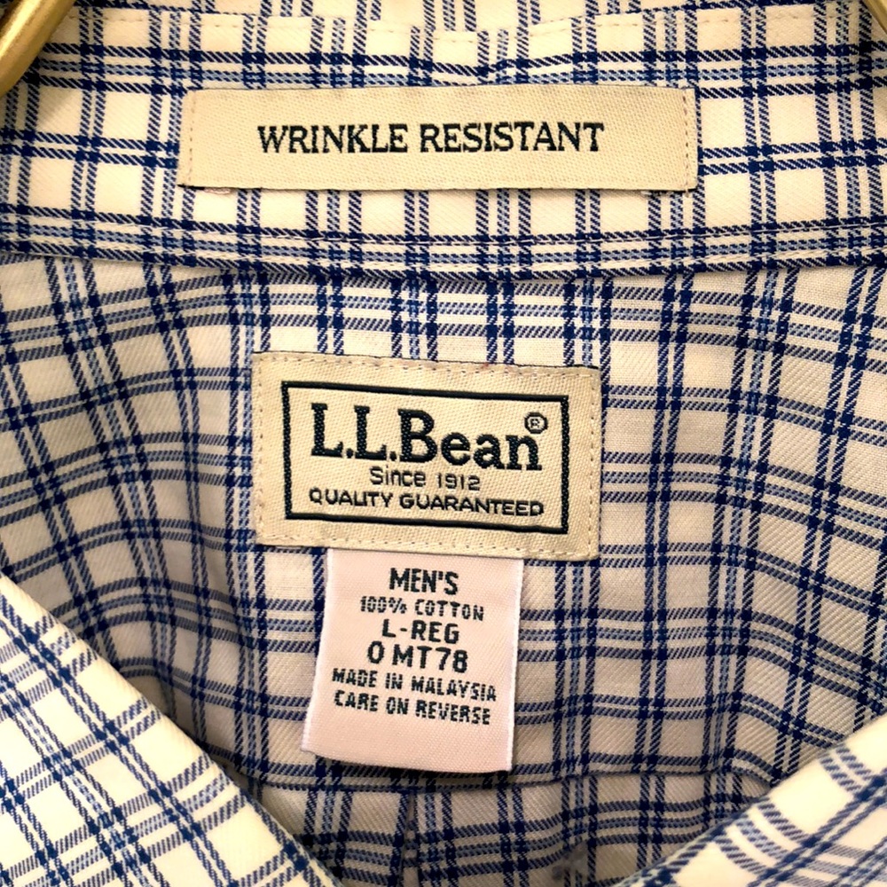 L.L. Bean Soft Button Down